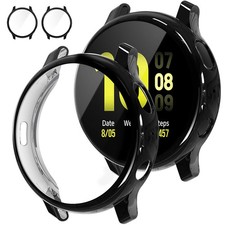 2Pack Screen Protector Case for Samsung Galaxy Watch Active 2 44mm