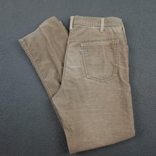 Vintage Levis 517 Pants Mens 35x30 Corduroy Straight Leg Five Pocket Casual
