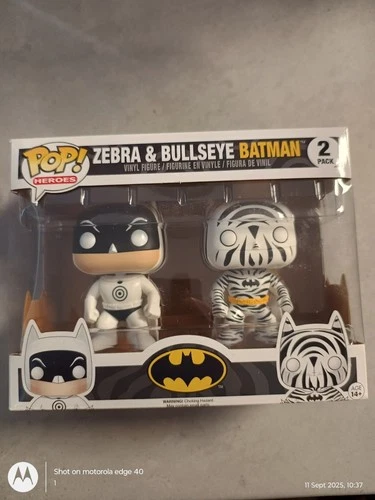 Funko Pop Heroes 2-pak Zebra & Bullseye Batman