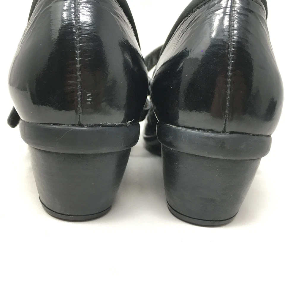 Naot Trendy Mary Jane Pump Heels Shoes Womens Size 6 US 37 EU Black Patent - Image 3 of 4