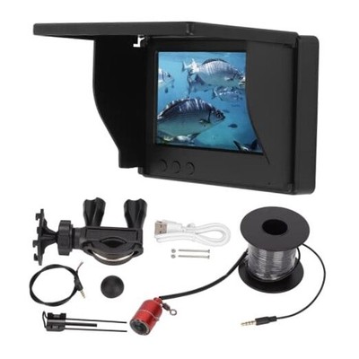 Underwater Fishing Camera, 4.3 Inch HD Ice Fishing Camera Professional Fish 