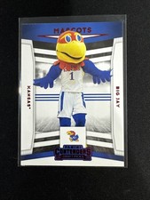 2020-21 Panini Contenders Draft Picks - Mascots Kansas Big Jay #11 Red Foil