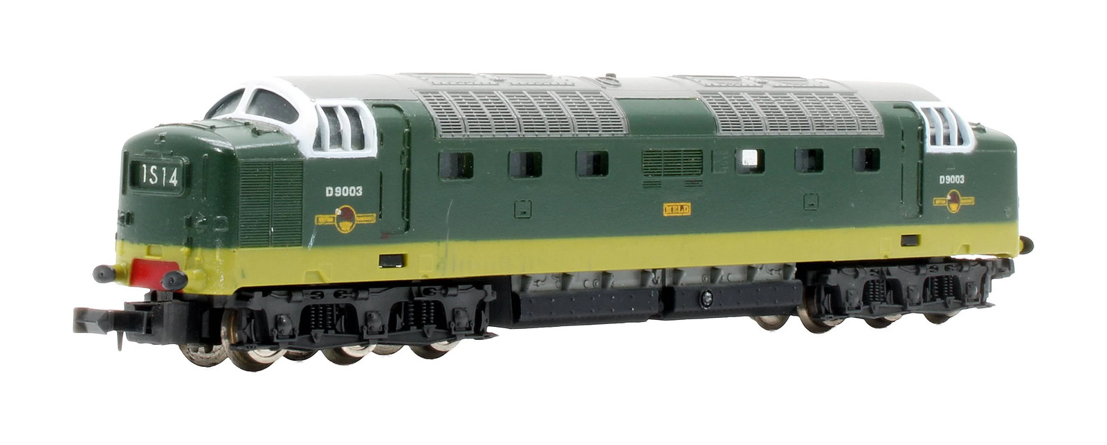 LIMA 'OO GAUGE' L205105 BR GREEN CLASS 55 D9003 'MELD' DIESEL LOCOMOTIVE