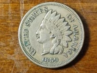 INDIAN HEAD 1859 ONE CENT COIN