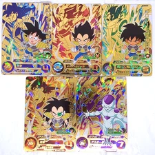 UM6-JCP Full Complete Set of 5 Super Dragon Ball Heroes Trading Card NM Mint