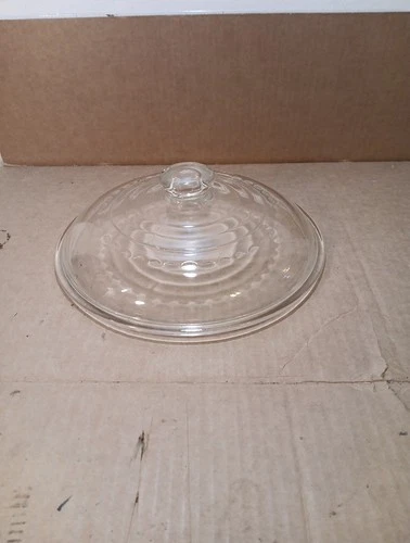 Wagner Ware Glass Lid For Cast Iron C-508 Glass Basting Lid 10”