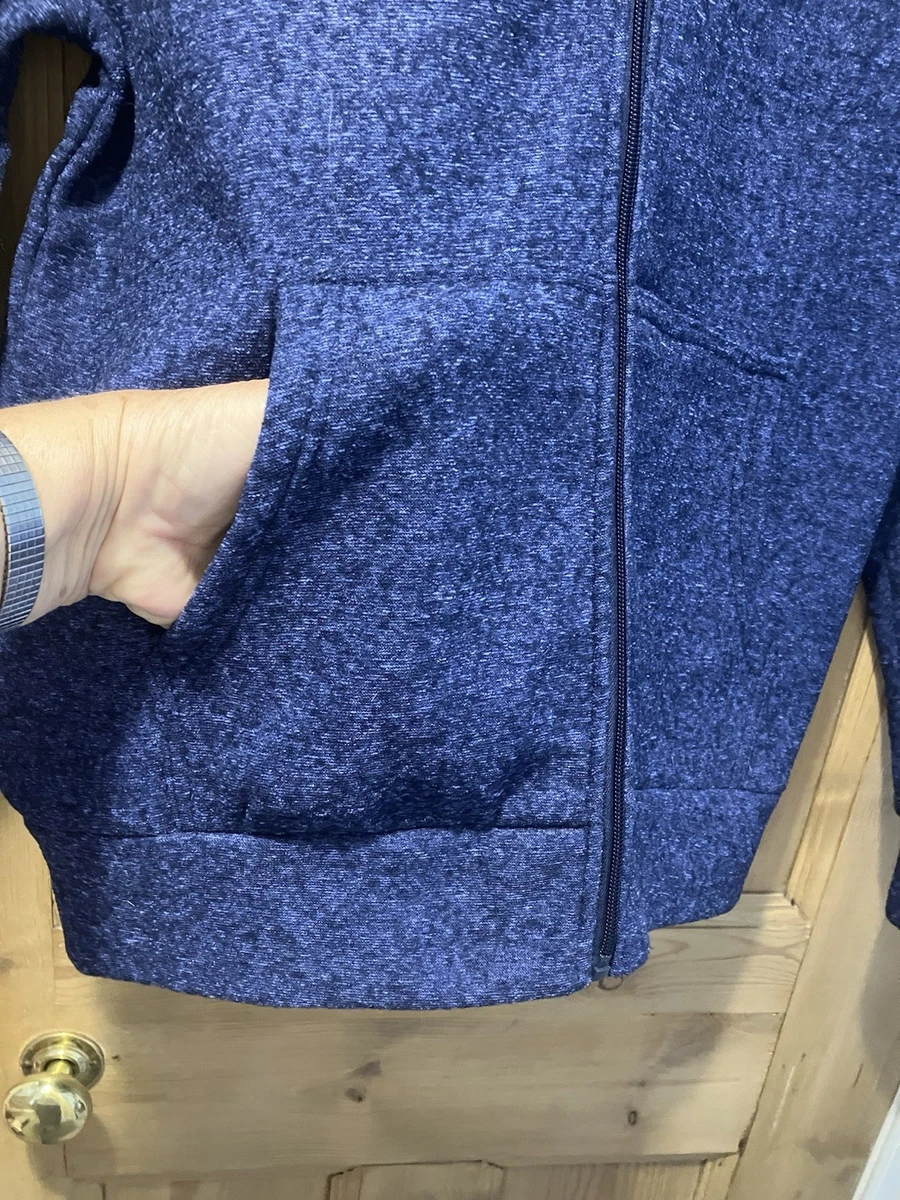 Sudadera con capucha azul para hombre Lee Cooper talla M usada una vez impecable