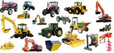 JCB old Yellow digger Tractor Agricultural Enamel Machinery Gloss Paint