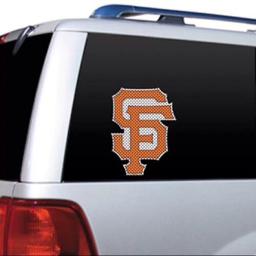 MLB San Francisco Giants Car Track Window Film Decal (10"x7.5") - Picture 1 of 2