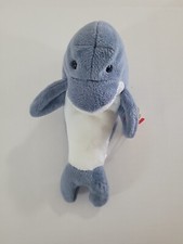 Rare TY Beanie Baby Echo The Dolphin With Waves Error Tags