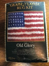 'OLD GLORY' Flag Graph N Latch Rug Kit