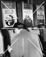 Coin-Op Peep Show Machine Back To Nature Vintage 8x10 Photography Reprint