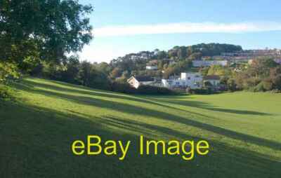 Foto 6x4 Grillenplatz, Walls Hill Torquay Ein Blick auf Schatten, die sich ausbreiten c2010