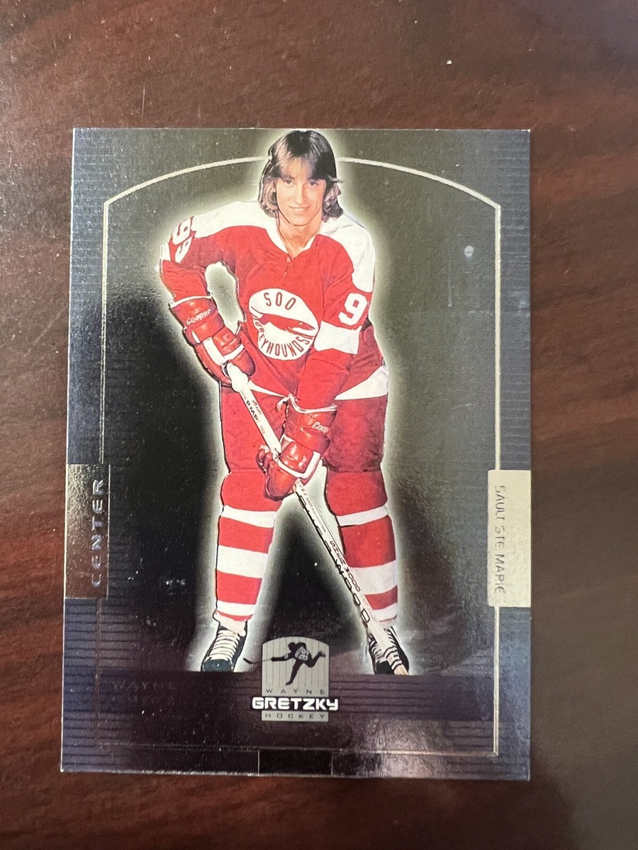 Wayne Gretzky Sault Ste. Marie Greyhounds 2000 Upper Deck Card