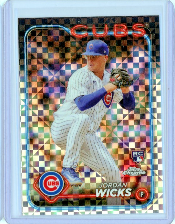 2024 Topps Chrome Jordan Wicks Rookie X-Fractor # 67