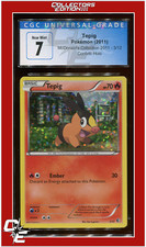 McDonald's Collection 2011 Tepig Confetti Holo 3 CGC 7 on eBay