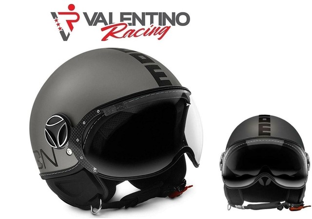 Casco MOMO Design Fighter Evo Titanio Frost /scritta Nera con Parasole  Taglia L | Acquisti Online su eBay