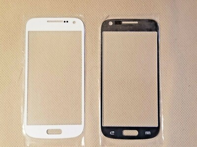Samsung Front Screen Glass Lens Galaxy S4 mini i9190 i257 i435 L520 R890 - WHITE