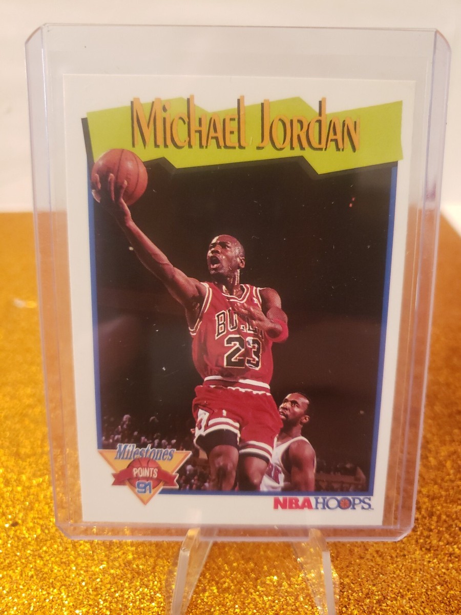 Michael Jordan 1991-92 NBA Hoops Card #317 | eBay