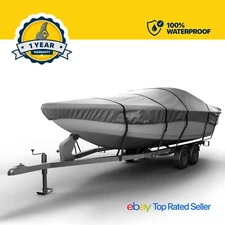 Seal Skin Walk Around Boat Cover, Waterproof & UV Resistant, Snug Fit