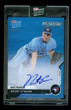 2020 Topps NOW Postseason Call-Up Nate Pearson RC Blue Auto #PS-102B 45/49