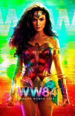 AA5947 Wonder Woman 1984 Film By Patty Jenkins 2020 Movie Poster 11x17