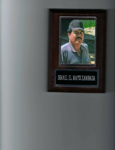 ISMAEL EL MAYO ZAMBADA PLACA MÉXICO CRIMEN ORGANIZADO CÁRTEL DE LA DROGA