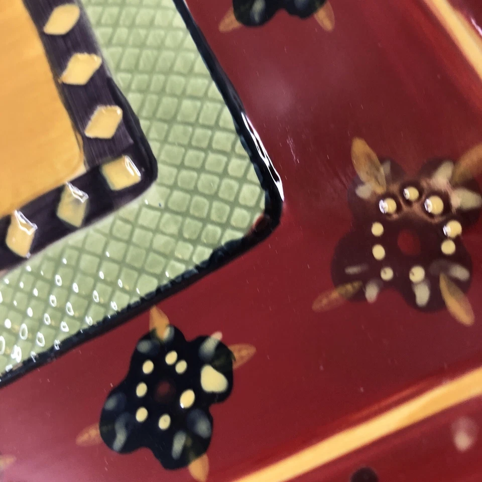 Tabletops CORSICA RUMBA Square Salad plate, 8 3/8" NEW - Image 3 of 4