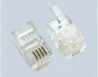 Lot of 10 New RJ9 Sockets with 4 Crimp Contacts New 4P4C