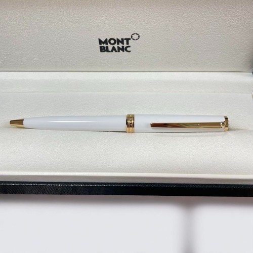 Montblanc Pix Oil-Based Twisted Ballpoint Pen White & Gold Boxed - 第 4/9 張圖片