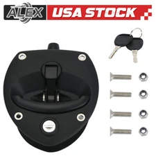 Door Latch T Handle with 2 Keys Per Latch for Cummins Kohler Generator A034B471