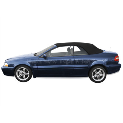 Volvo C70 Convertible Top for 1999-2006 in Black Twillfast with - Main Image