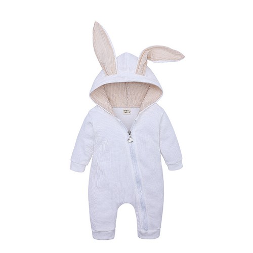 Kids Baby Boy Warm Infant Romper Jumpsuit Bodysuit Hooded Clothes Outfit - Afbeelding 23 van 25
