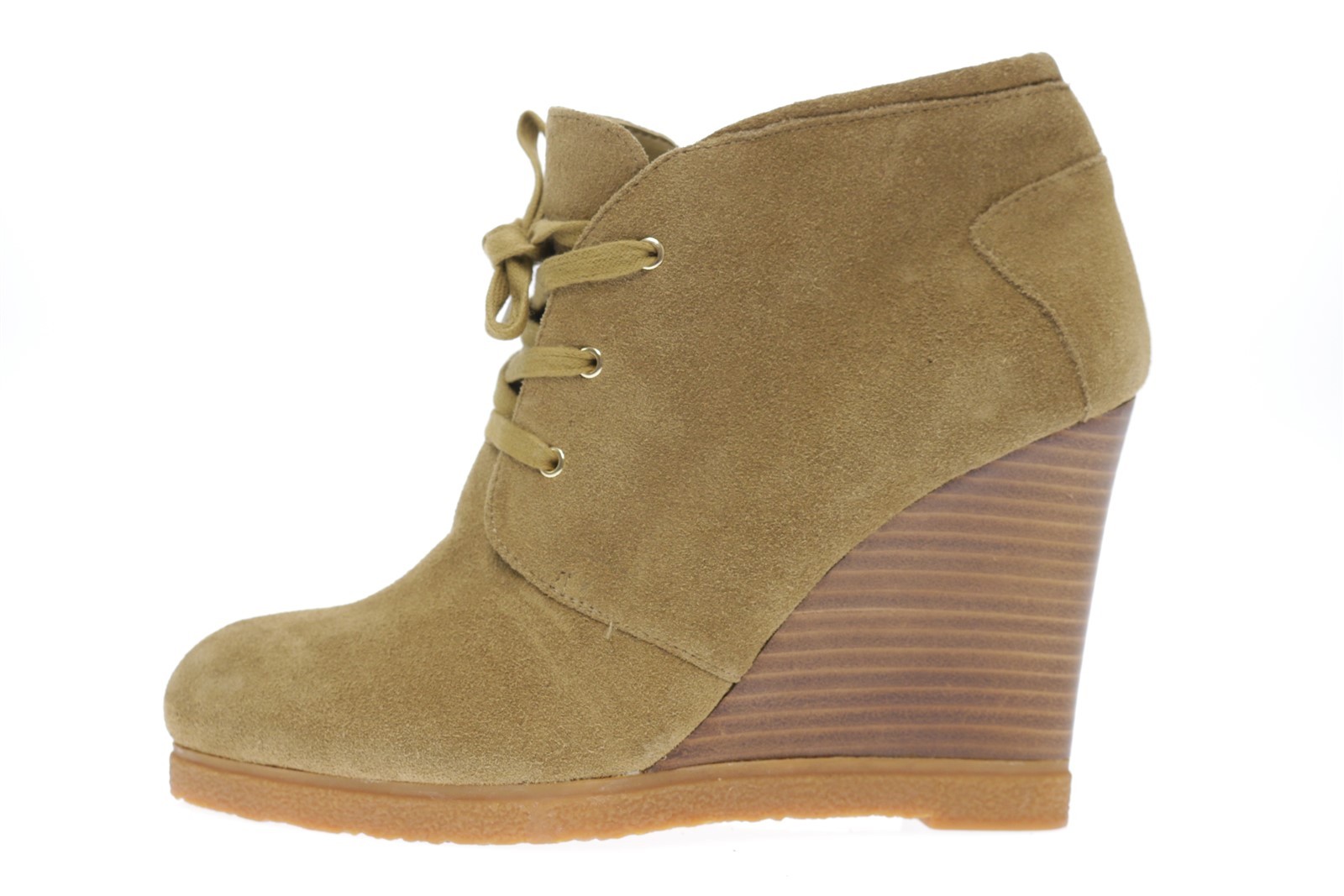 Damenschuhe TESORI camel suede wedge ankle booties sz. 9.5 NEU 99 Damenschuhe TESORI camel suede wedge ankle booties sz. 9.5 NEU 99