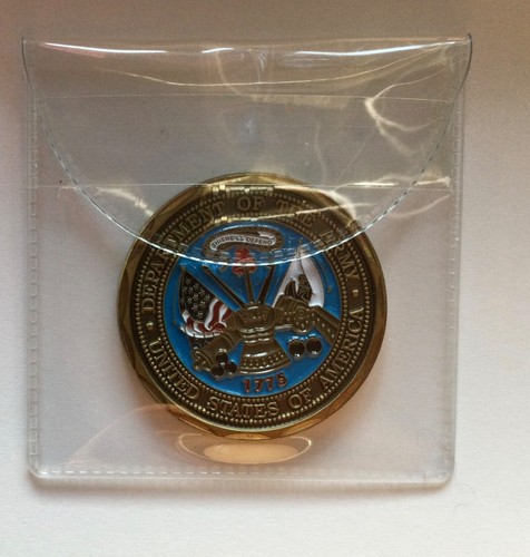 Army Dept Of The Army Challenge Coin United States Army Defending Freedom Coin - Picture 4 of 9
