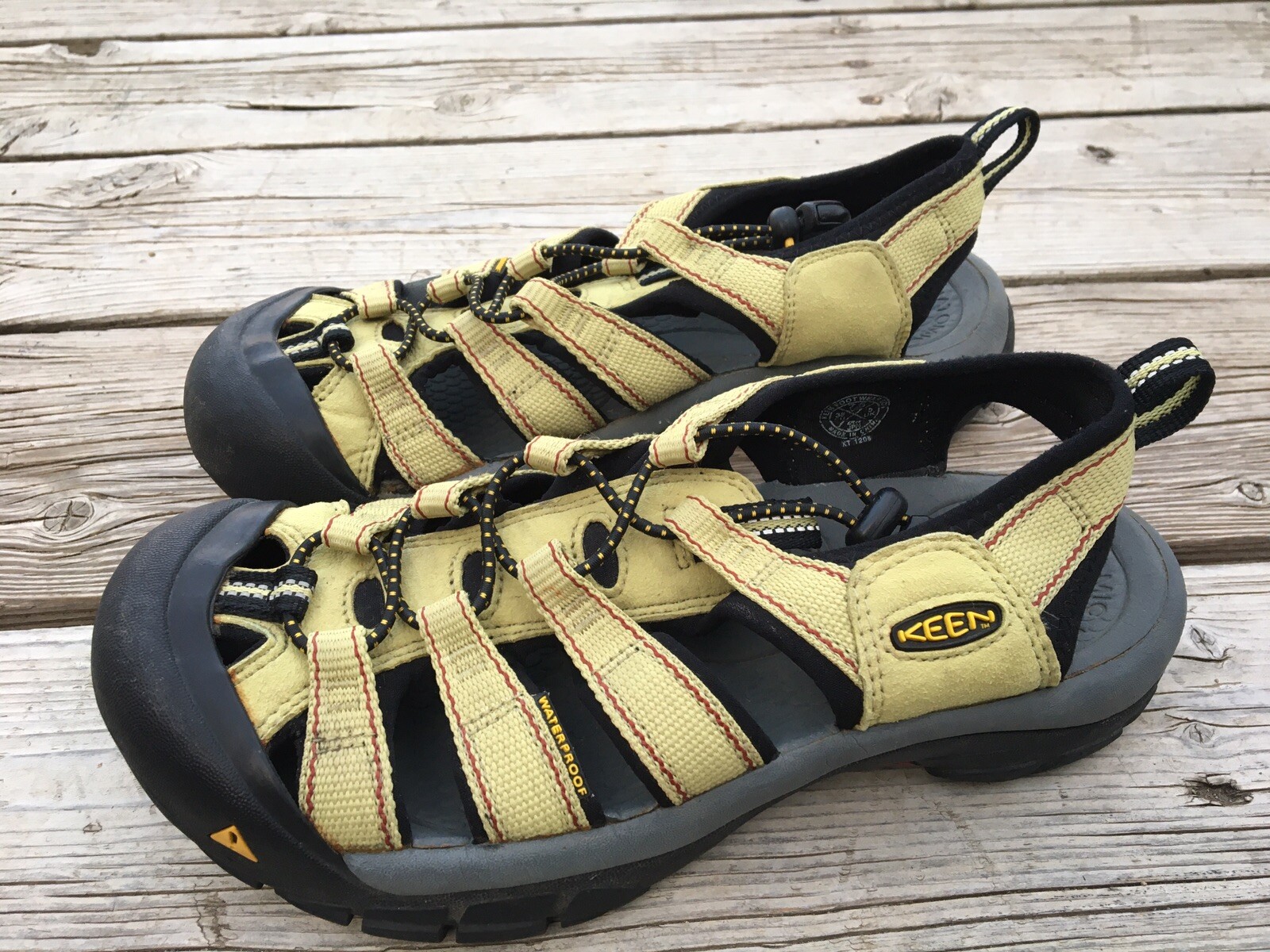 Sandali sportivi impermeabili KEEN verde chiaro sport acqua escursionismo misura 7 5 donna