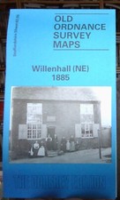 MAP OF Willenhall (North East) 1885: Staffordshire Sheet 63.05 by Cath Yates NEW