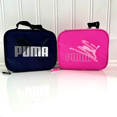Puma Evercat Pro MVP Insulated Lunch Box School Lunchbox Bag Choice Of Navy/Pink