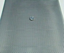 1/8" HOLES---18 GAUGE 304 STAINLESS PERFORATED SHEET--- 19" X 17-1/2"