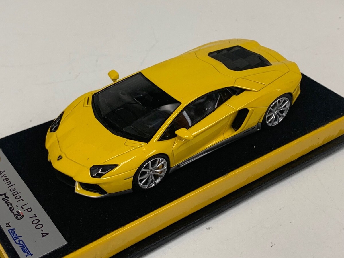 1/43 Looksmart Lamborghini Aventador LP700-4 Miura Homage Giallo 1/43 Looksmart Lamborghini Aventador LP700-4 Miura Homage Giallo