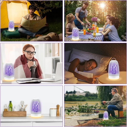 Mückenvernichter Ultra-Leise Mückenvernichter Lampe Elektrisch Fliegenfalle - Bild 7 von 19