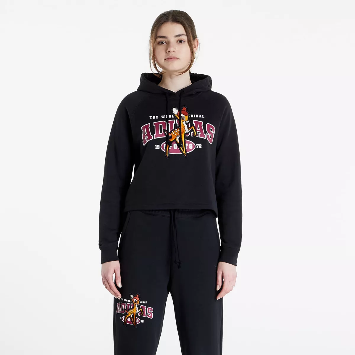 Adidas graphic hotsell hoodie women's