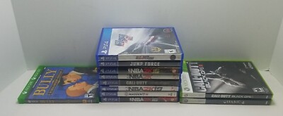 Microsoft XBOX 360,  XBOX One, and Sony PlayStation 4 Games