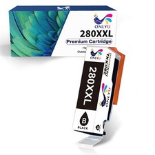 1pack Black Ink Cartridges Chip For Canon Pgi-280 Xxl Pixma Ts8120 Tr8520