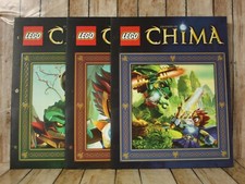 MZB LEGO Legends of Chima 2 Pocket Folder Set 3 Longtooth Crominus Battle Scene