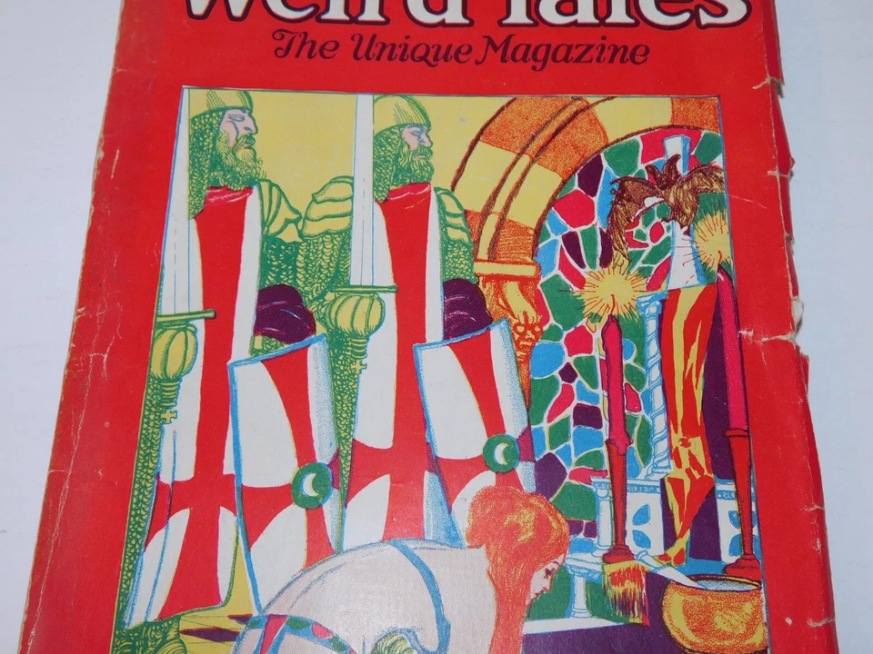 WEIRD TALES 1928 December Vol. XII No. 6 THE CHAPEL OF MYSTIC HORROR - RARE HTF - Image 3 of 4