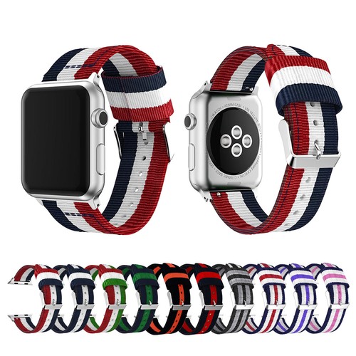 Fascia Sport in Nylon Cinturino per Apple Watch SERIE 7 6 5 4 3 IWATCH se  40/44/41/45mm | eBay