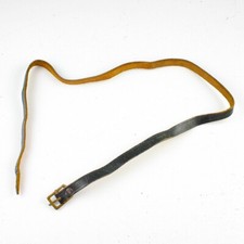 Unbranded Black Leather - 1cm Wide 22" Camera/Case Strap Extender w/Metal Buckle