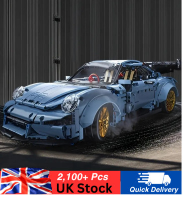 PORSCHE Building Blocks Technic Race Car New 911