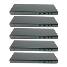 Lot of 5 Kensington SD4750P USB-C 3.0 Dual 4K Universal Hybrid Docking Station
